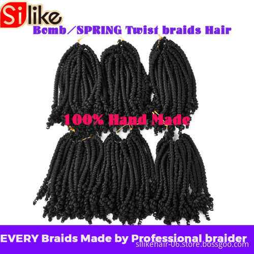 passion crochet twist hair spring twist crochet braid hair extension blonde passion bomb spring twist hair